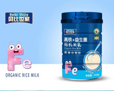 高铁+益生菌有机米乳